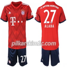 Koszulka Bayern Monachium Alaba 27 Dziecięca Główna 2018-2019 - Koszulki Piłkarskie